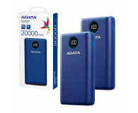 ADATA Power Bank P20000QCD 20000mAh granatowy - 645544 - zdjęcie 2